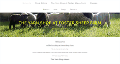 Desktop Screenshot of fostersheepfarm.com